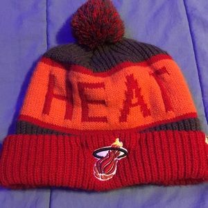 Miami heat winter beanie